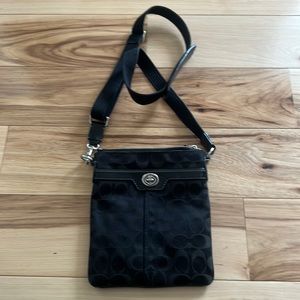 Coach crossbody bag in black